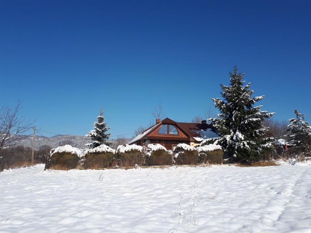 Dom Grabowa Z Sauna I Podgrzewanym Basenem Gilowice  Εξωτερικό φωτογραφία
