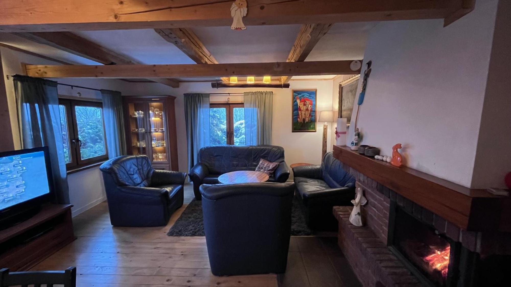 Dom Grabowa Z Sauna I Podgrzewanym Basenem Gilowice  Εξωτερικό φωτογραφία